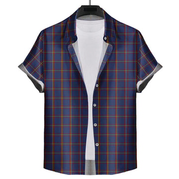 MacLaine of Lochbuie Tartan Short Sleeve Button Down Shirt