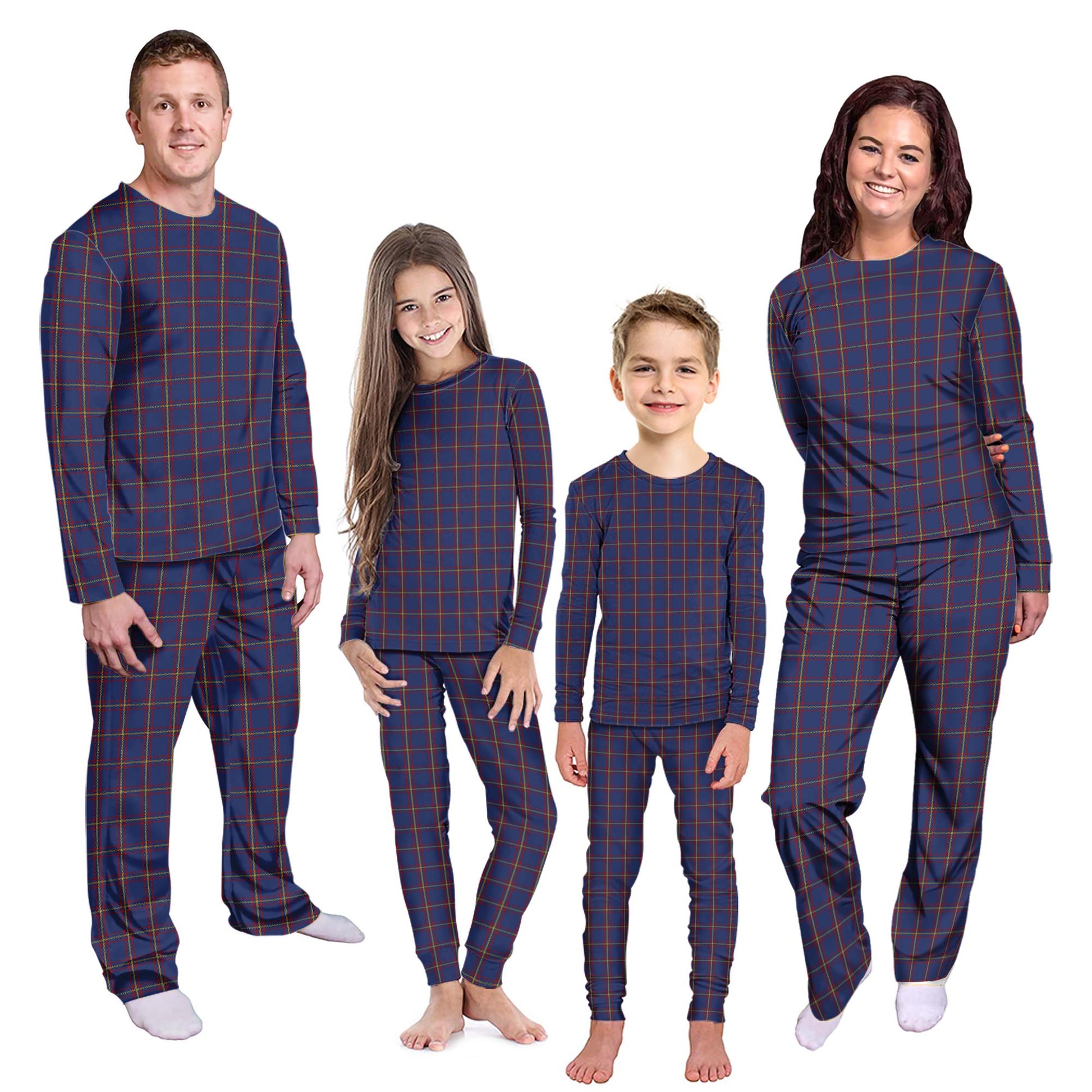 MacLaine of Lochbuie Tartan Pajamas Family Set Kid - Tartan Vibes Clothing