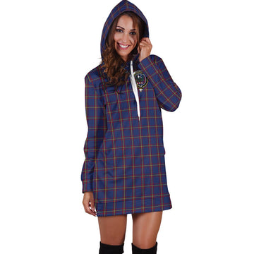 MacLaine of Lochbuie Tartan Hoodie Dress with Family Crest