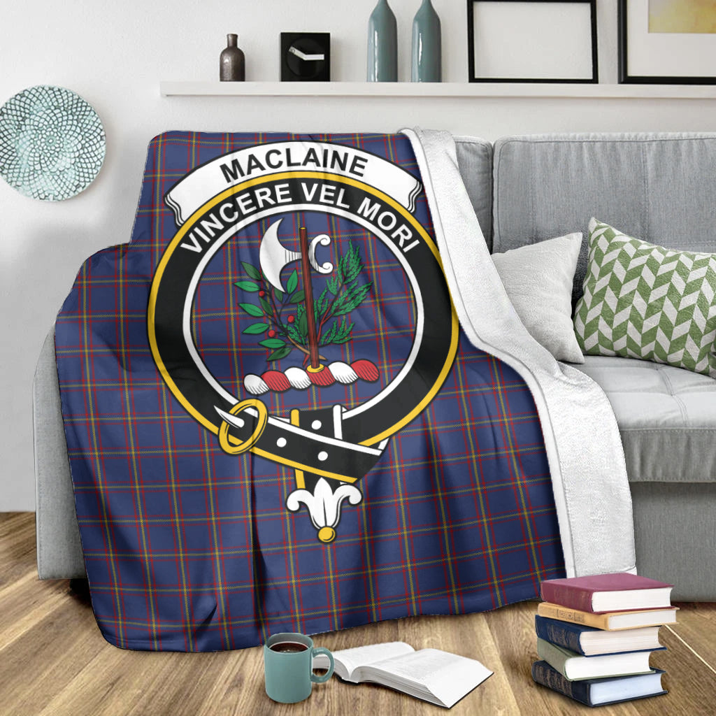 maclaine-of-lochbuie-tartab-blanket-with-family-crest