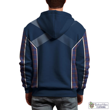 MacLaine of Lochbuie Tartan Hoodie with Family Crest and Scottish Thistle Vibes Sport Style