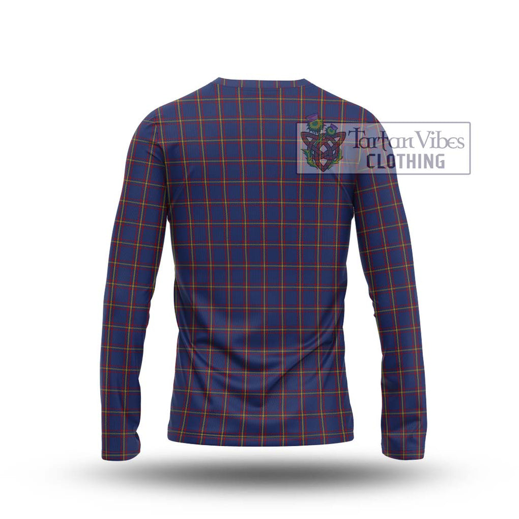 MacLaine of Lochbuie Tartan Long Sleeve T-Shirt with Family Crest DNA In Me Style - Tartanvibesclothing Shop