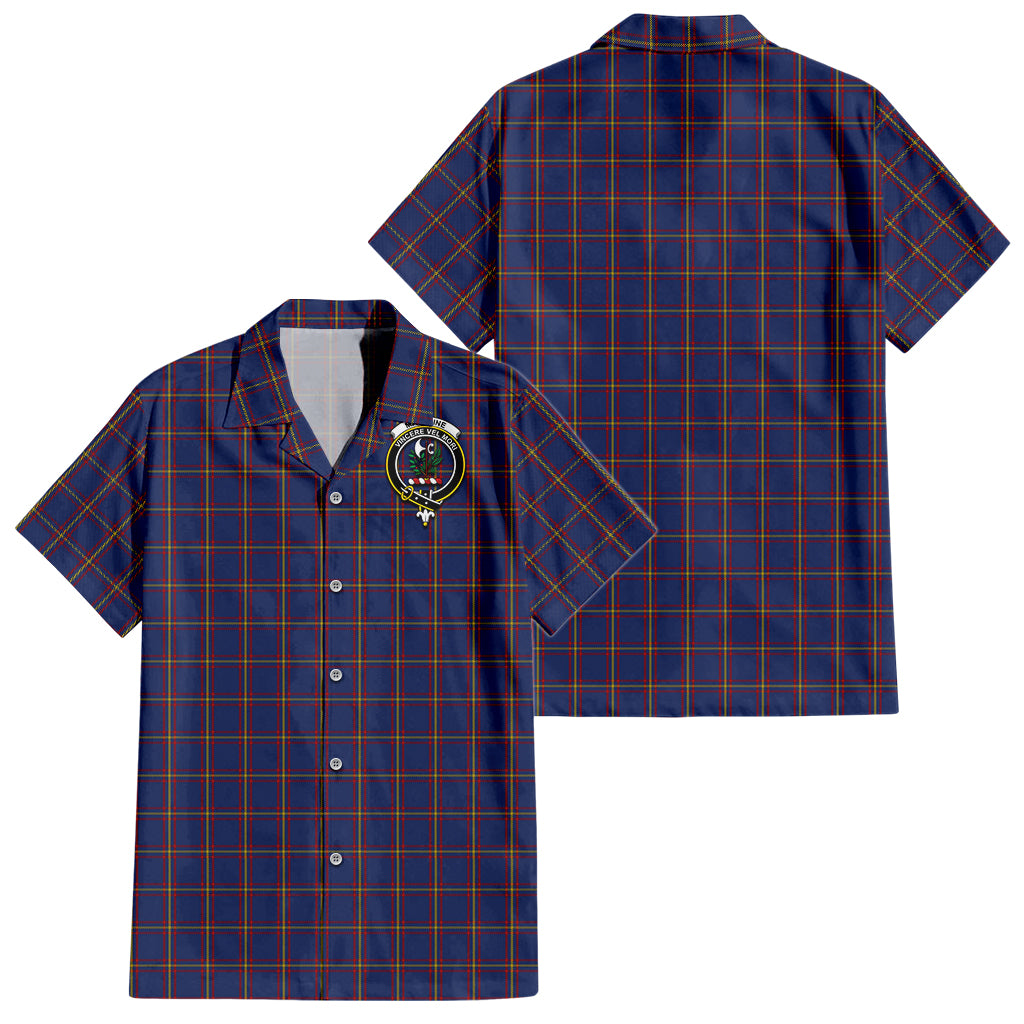 maclaine-of-lochbuie-tartan-short-sleeve-button-down-shirt-with-family-crest