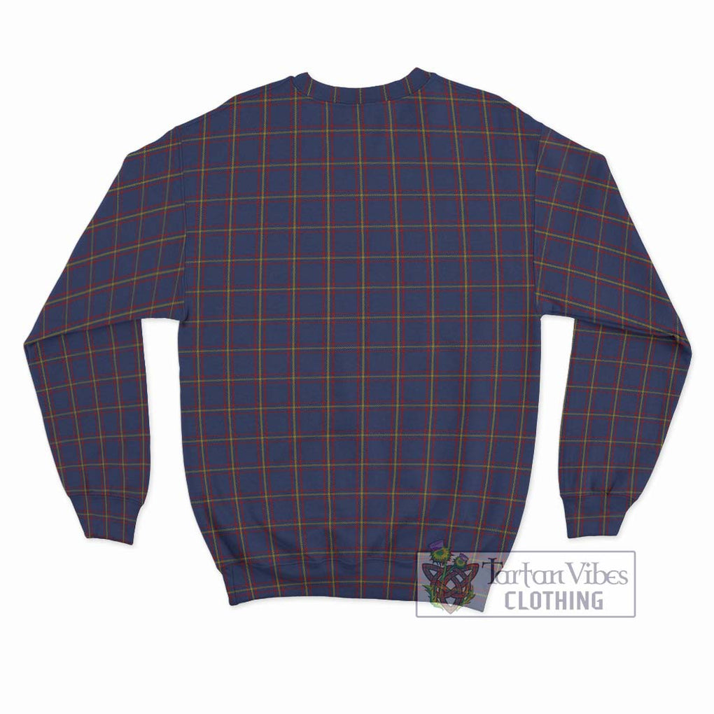 MacLaine of Lochbuie Tartan Sweatshirt with Family Crest DNA In Me Style - Tartanvibesclothing Shop