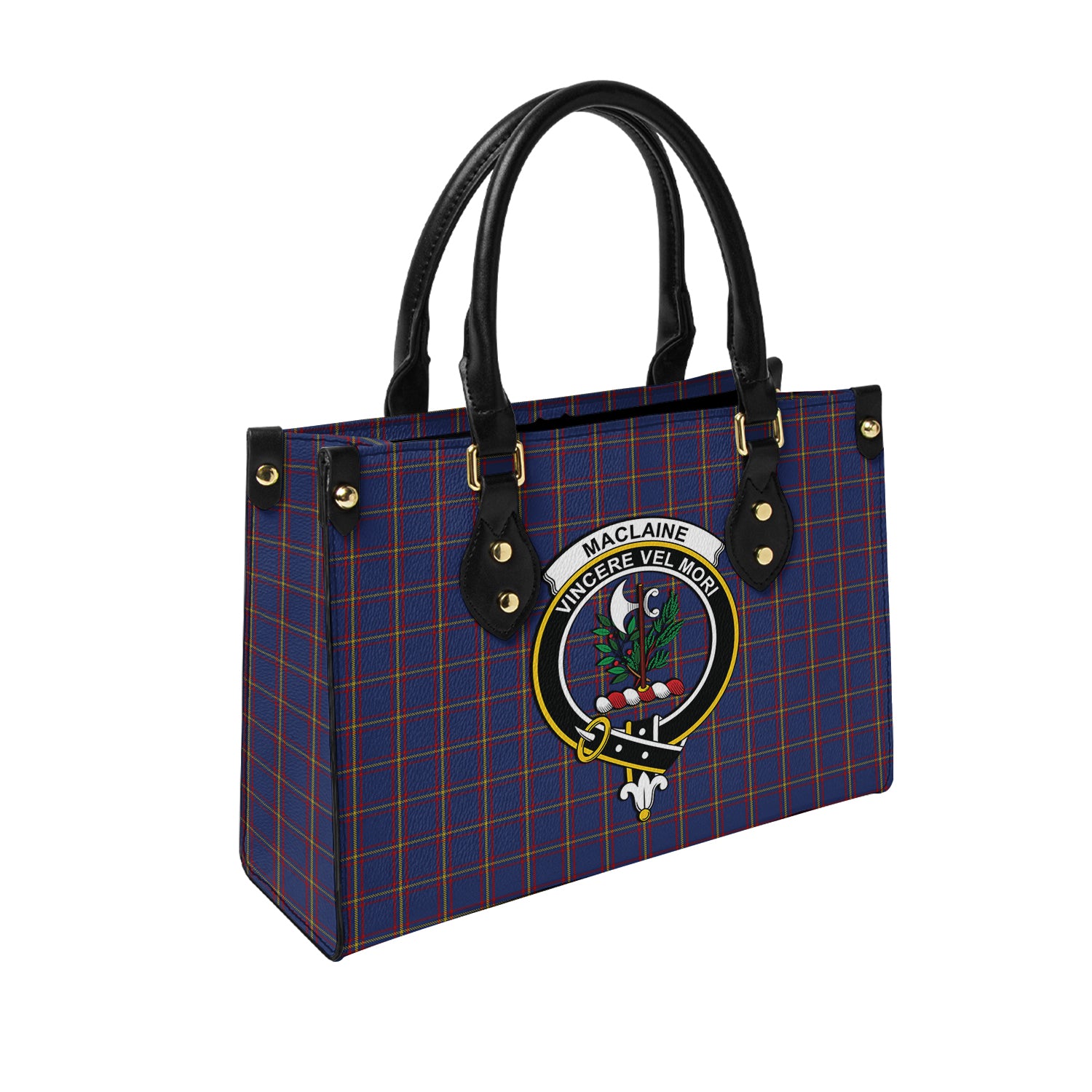 maclaine-of-lochbuie-tartan-leather-bag-with-family-crest