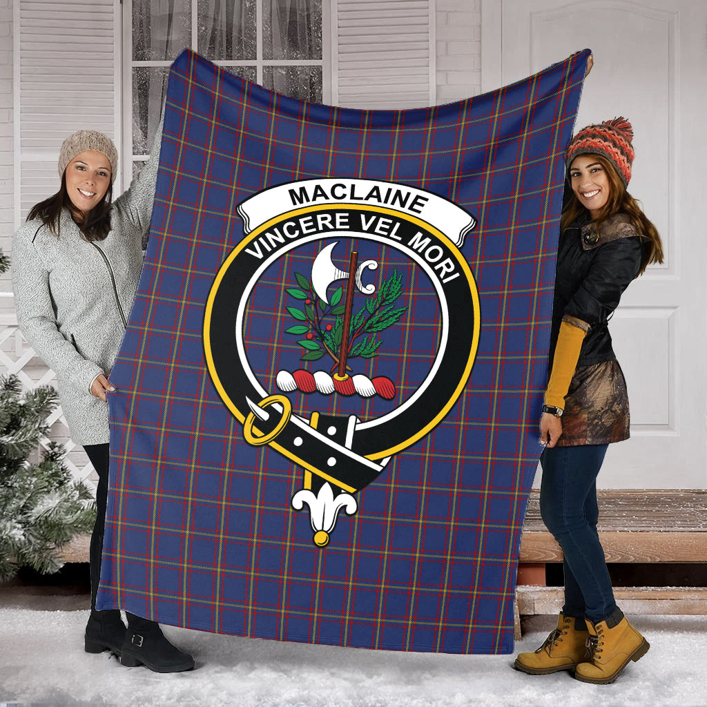 maclaine-of-lochbuie-tartab-blanket-with-family-crest