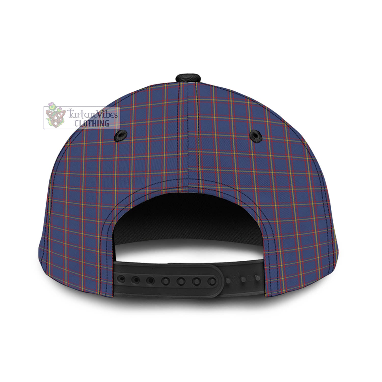 Tartan Vibes Clothing MacLaine of Lochbuie Tartan Classic Cap with Family Crest In Me Style