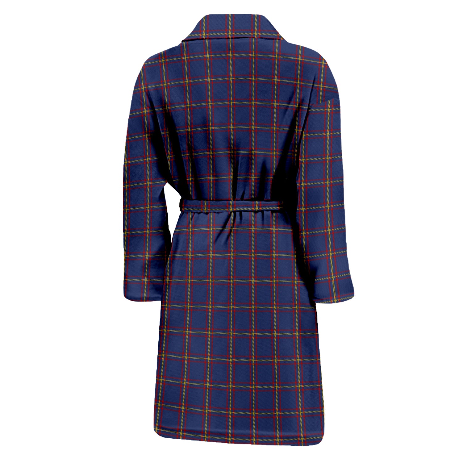 MacLaine of Lochbuie Tartan Bathrobe with Family Crest - Tartan Vibes Clothing