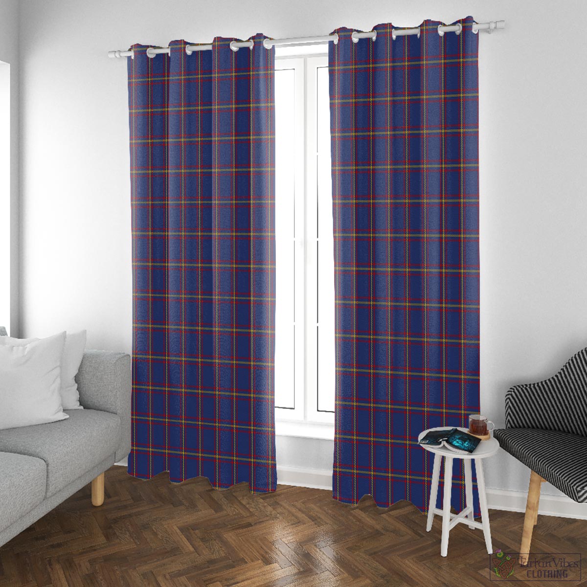 MacLaine of Lochbuie Tartan Window Curtain