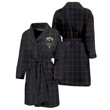 MacLaine of Lochbuie Hunting Tartan Bathrobe with Family Crest