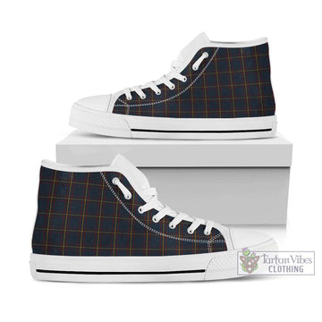 MacLaine of Lochbuie Hunting Tartan High Top Shoes