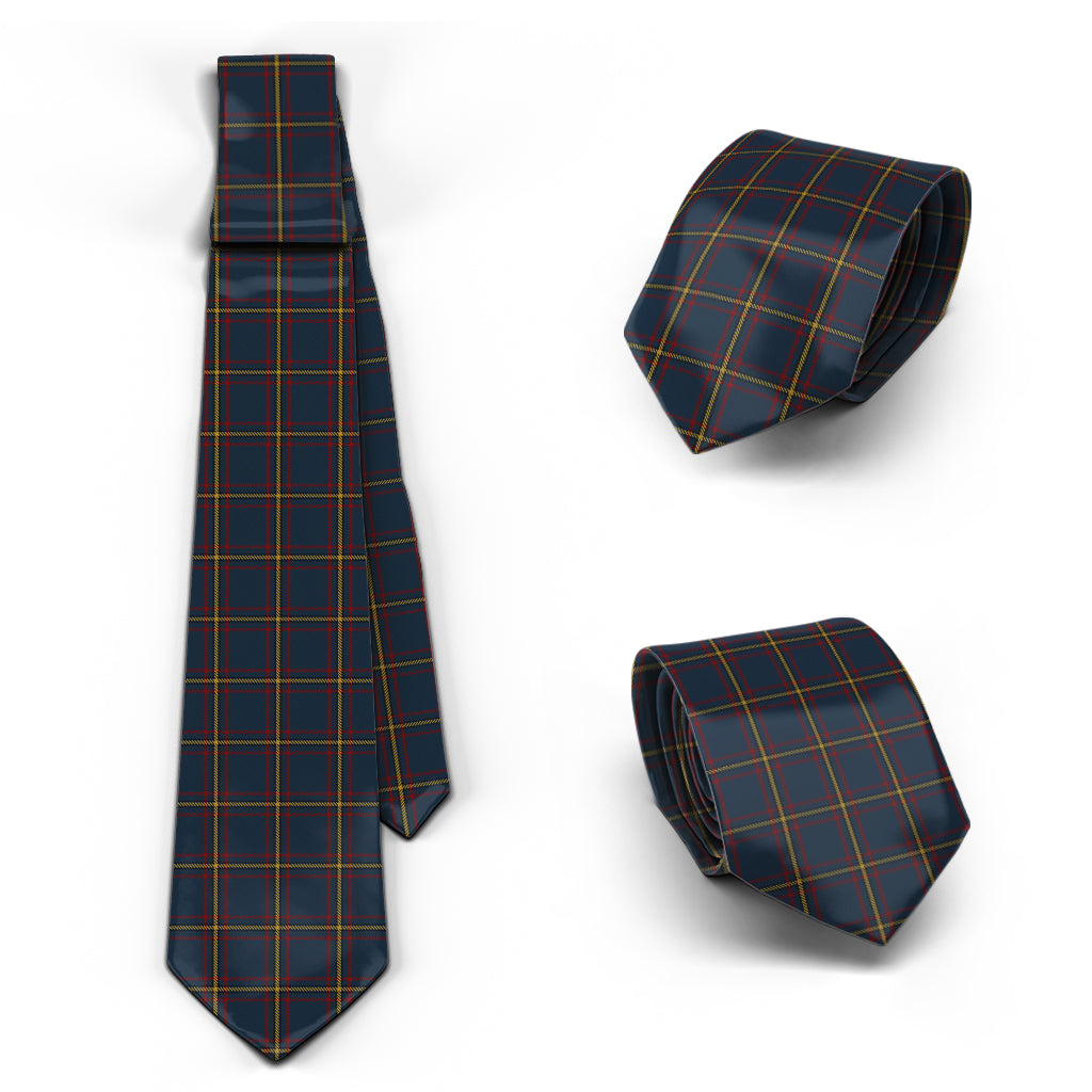 MacLaine of Lochbuie Hunting Tartan Classic Necktie Necktie One Size - Tartan Vibes Clothing