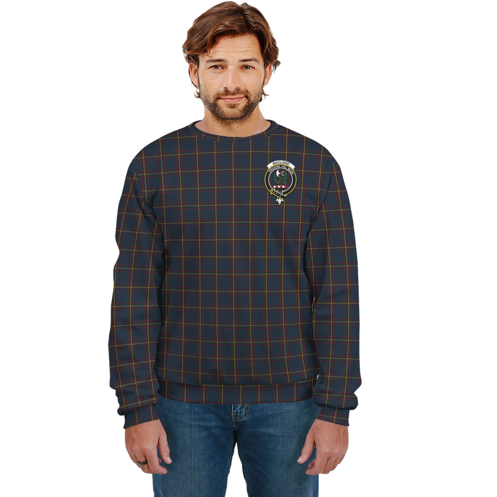 MacLaine of Lochbuie Hunting Tartan Sweatshirt with Family Crest Unisex - Tartan Vibes Clothing