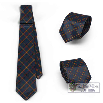 MacLaine of Lochbuie Hunting Tartan Classic Necktie Cross Style