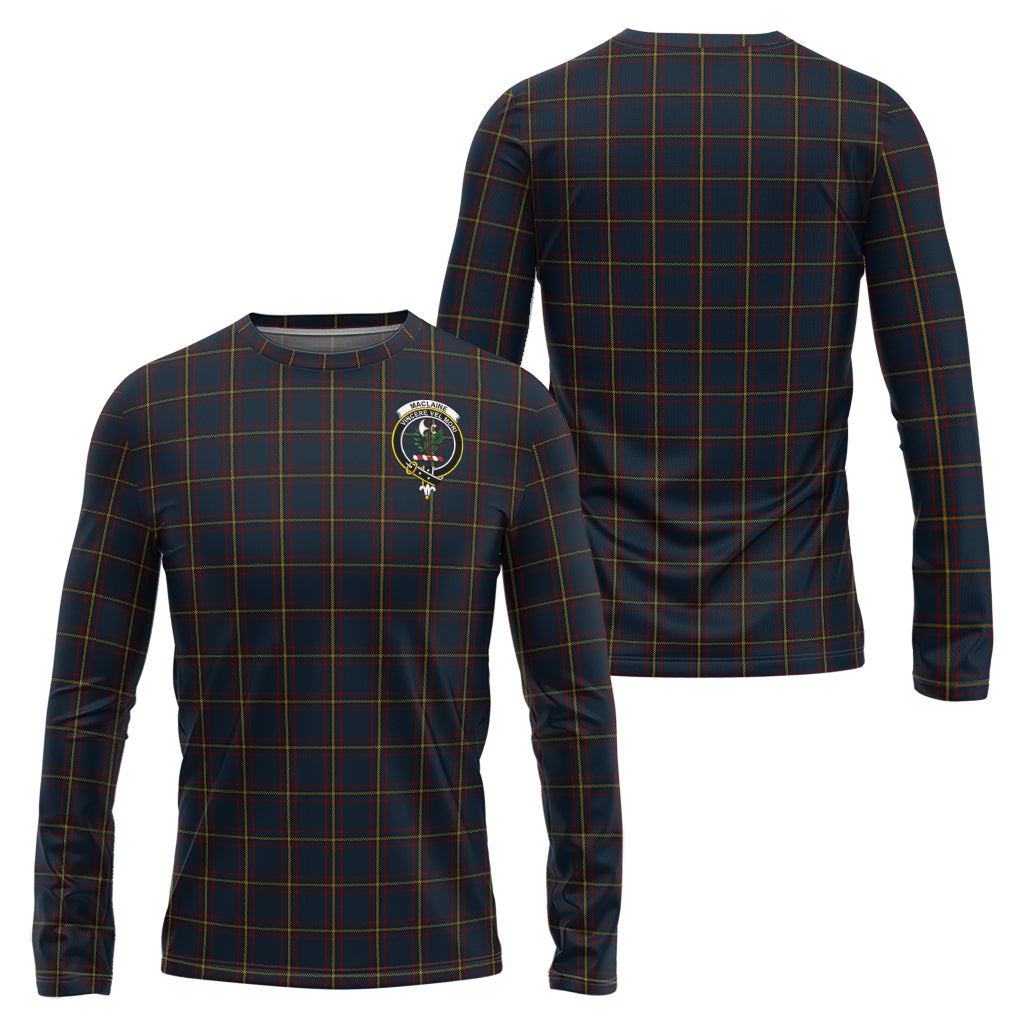 maclaine-of-lochbuie-hunting-tartan-long-sleeve-t-shirt-with-family-crest