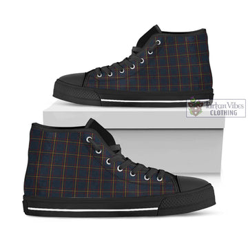 MacLaine of Lochbuie Hunting Tartan High Top Shoes