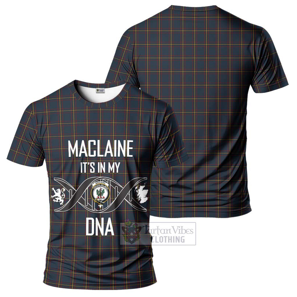 MacLaine of Lochbuie Hunting Tartan T-Shirt with Family Crest DNA In Me Style - Tartan Vibes Clothing