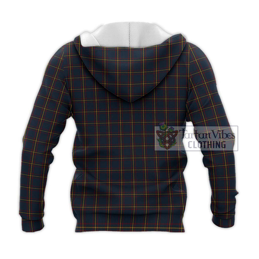 MacLaine of Lochbuie Hunting Tartan Knitted Hoodie with Family Crest DNA In Me Style - Tartanvibesclothing Shop