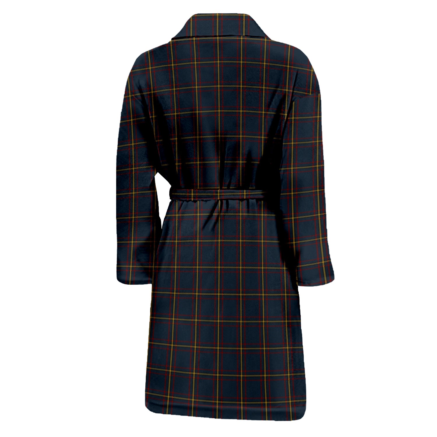 MacLaine of Lochbuie Hunting Tartan Bathrobe with Family Crest - Tartan Vibes Clothing