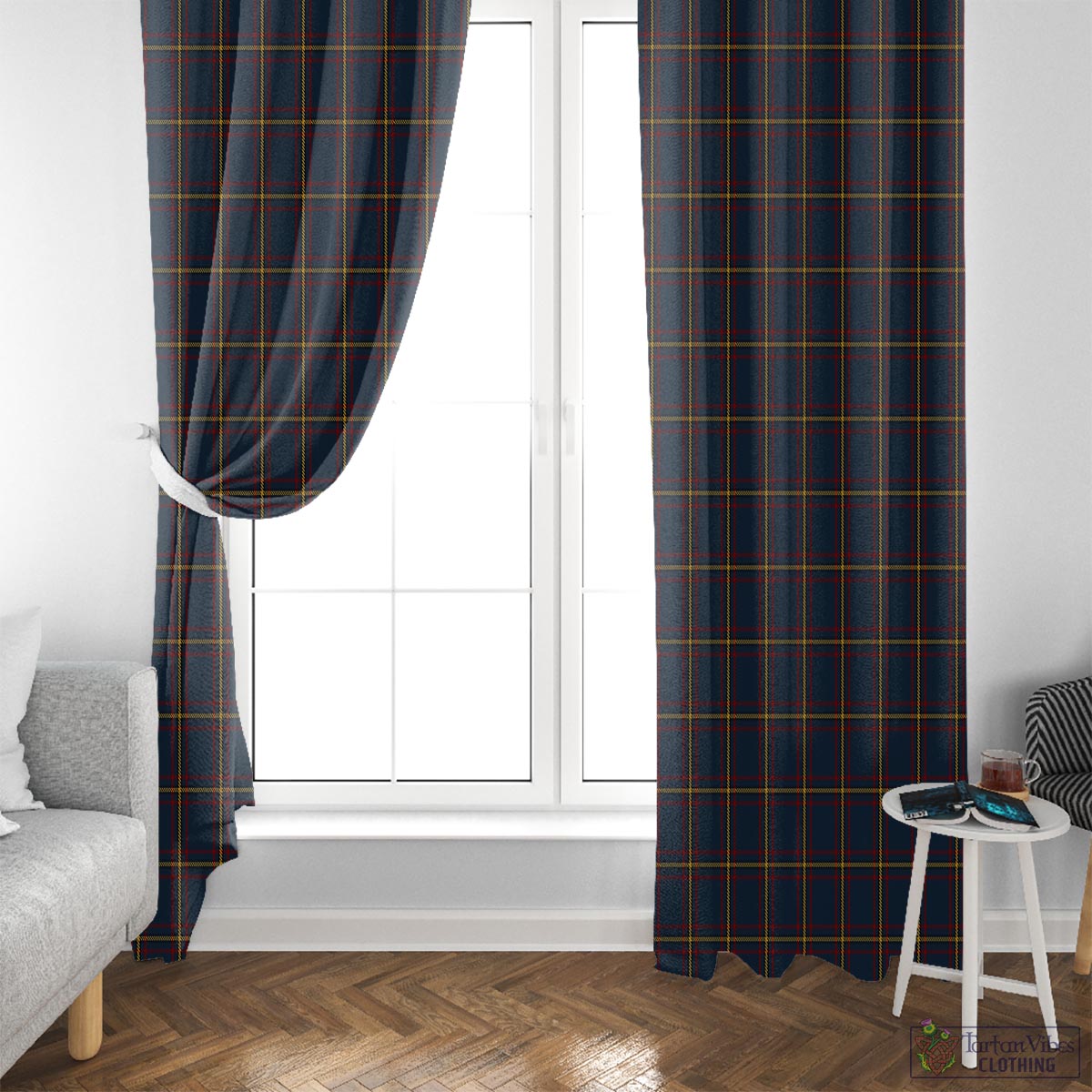 MacLaine of Lochbuie Hunting Tartan Window Curtain