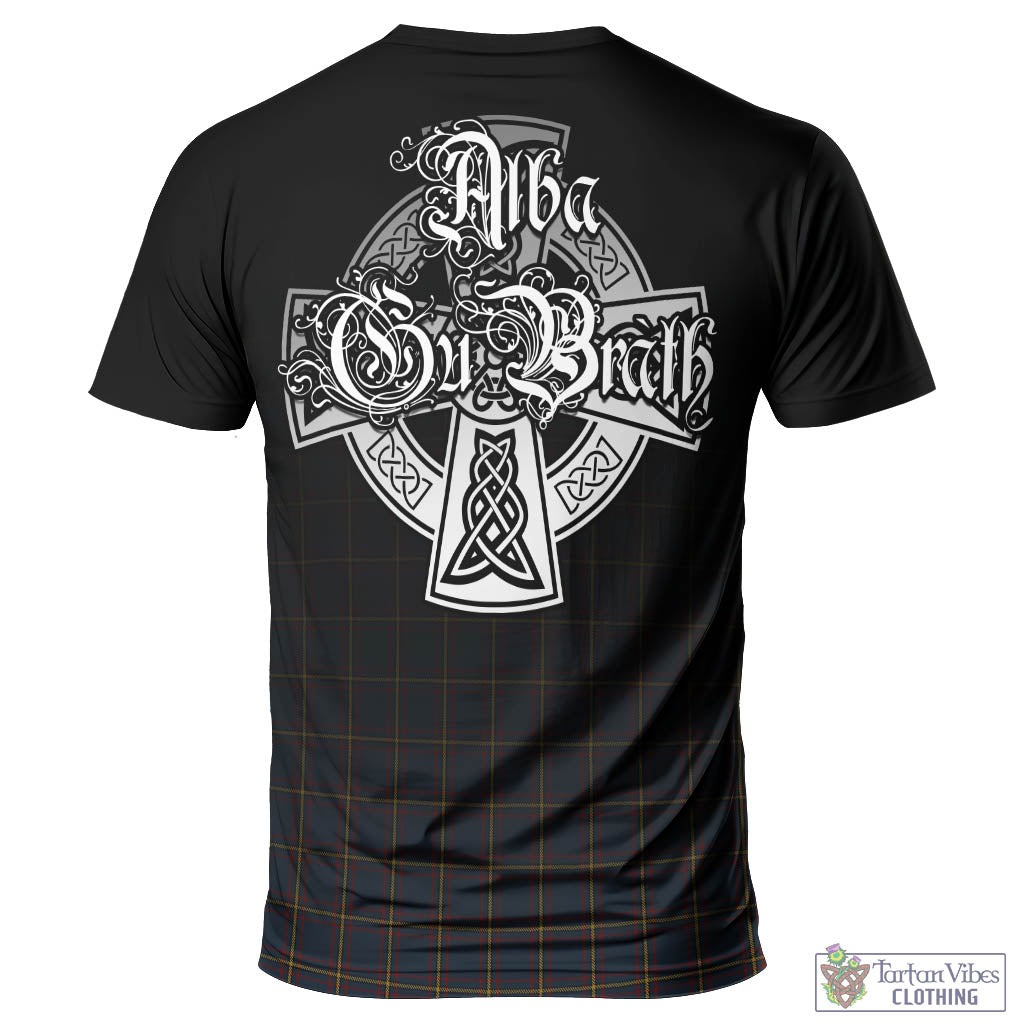 Tartan Vibes Clothing MacLaine of Lochbuie Hunting Tartan T-Shirt Featuring Alba Gu Brath Family Crest Celtic Inspired