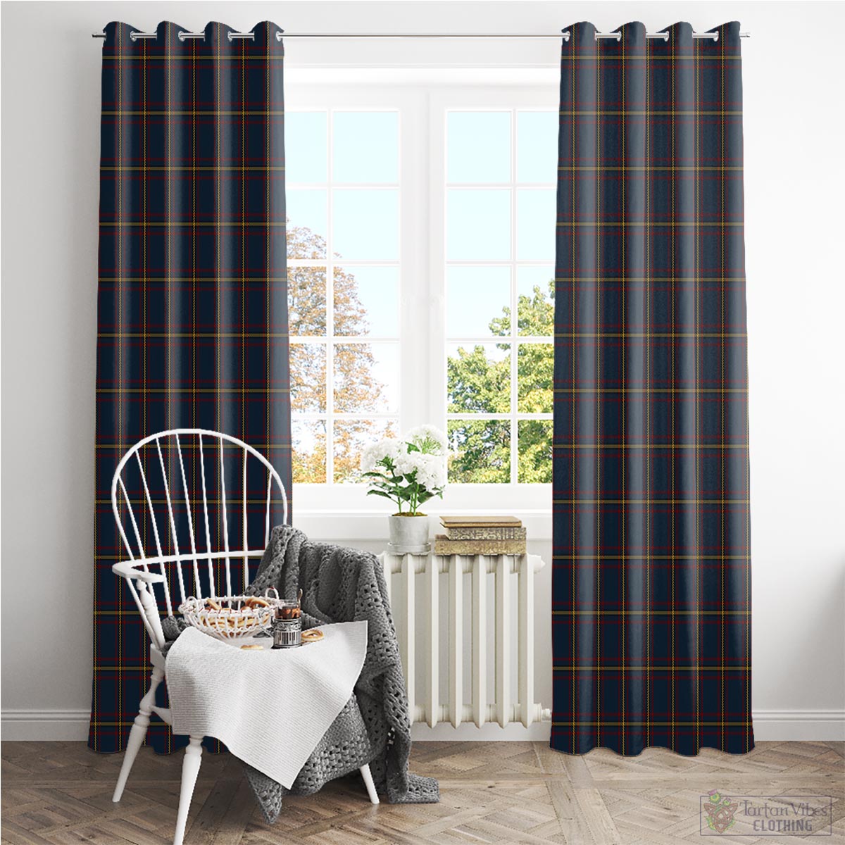 MacLaine of Lochbuie Hunting Tartan Window Curtain