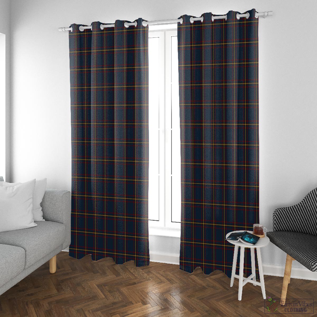 MacLaine of Lochbuie Hunting Tartan Window Curtain