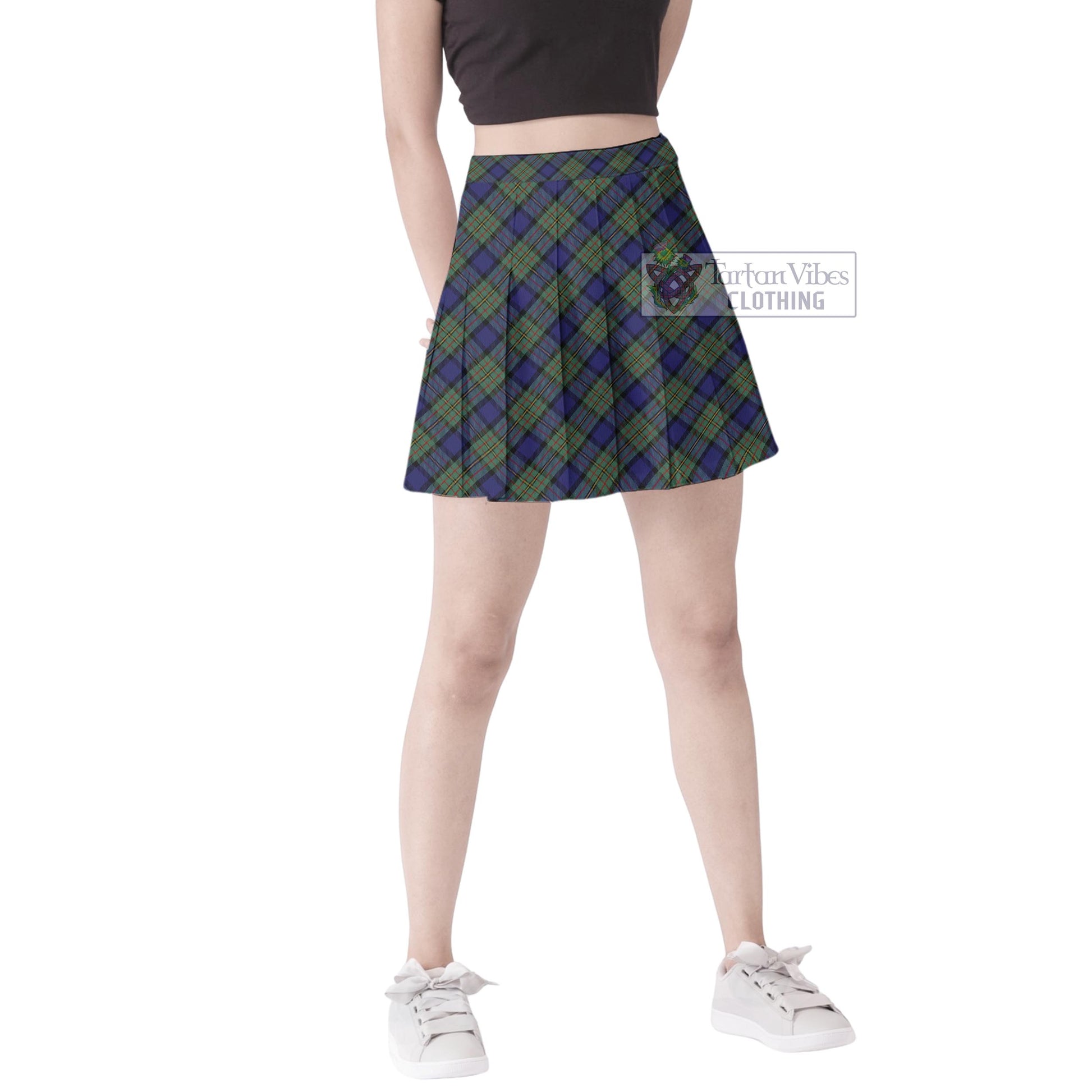 Tartan Vibes Clothing MacLaren Tartan Women's Plated Mini Skirt