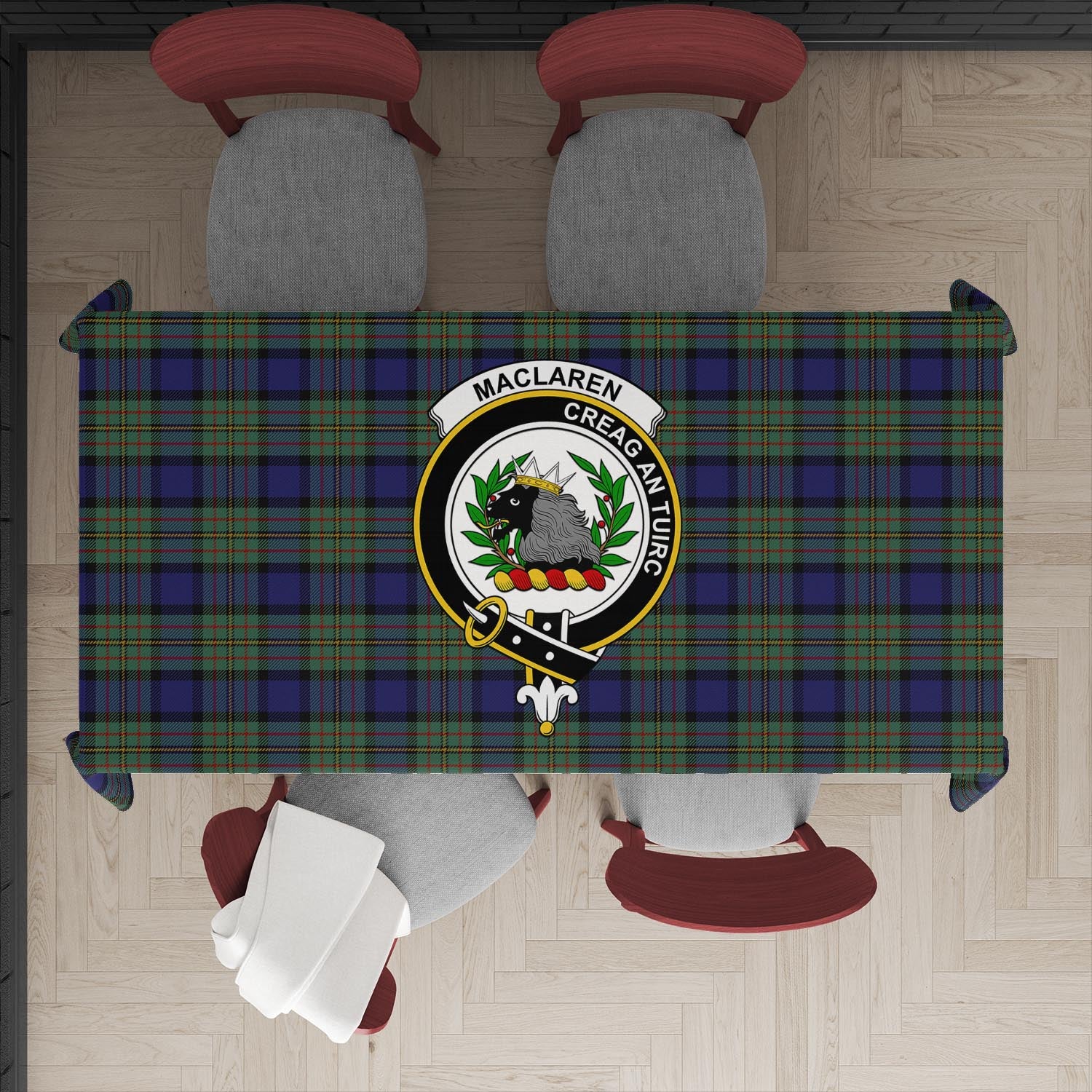 maclaren-tatan-tablecloth-with-family-crest