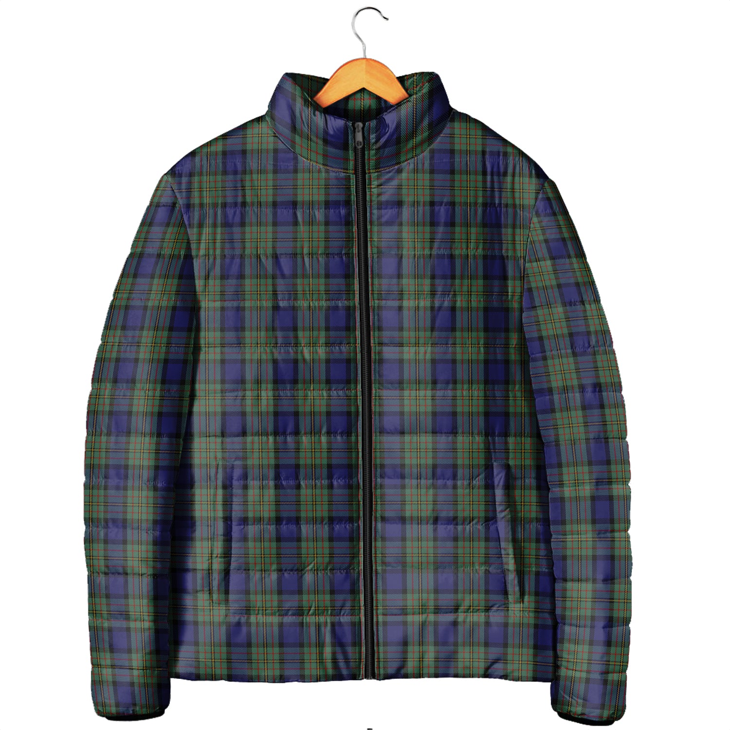 MacLaren (McLaren) Tartan Padded Jacket Men's Padded Jacket - Tartan Vibes Clothing