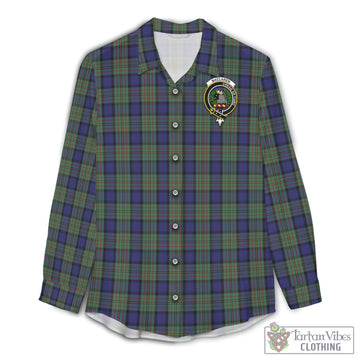 MacLaren (McLaren) Tartan Women's Casual Shirt with Family Crest