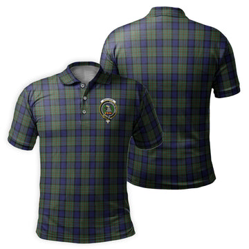 MacLaren (McLaren) Tartan Men's Polo Shirt with Family Crest