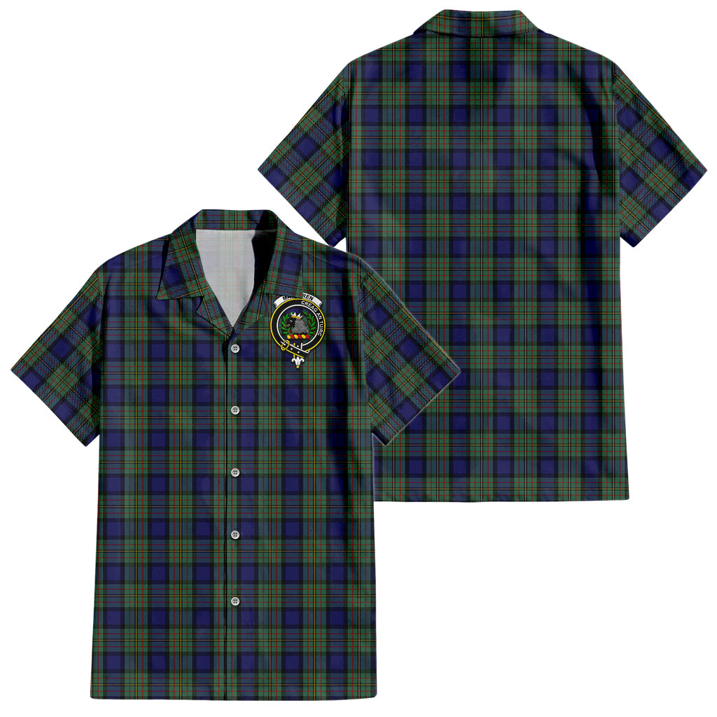 maclaren-tartan-short-sleeve-button-down-shirt-with-family-crest