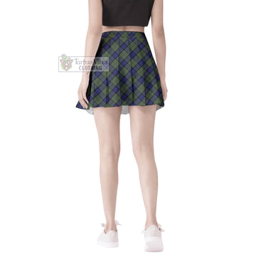 MacLaren (McLaren) Tartan Women's Plated Mini Skirt