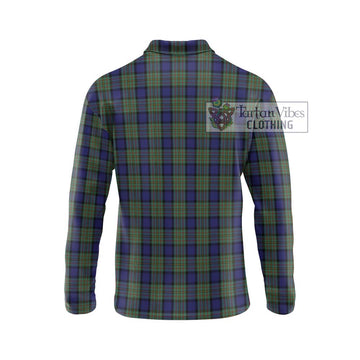 MacLaren (McLaren) Tartan Long Sleeve Polo Shirt with Family Crest DNA In Me Style