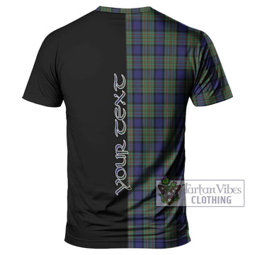 MacLaren (McLaren) Tartan T-Shirt with Family Crest and Half Of Me Style