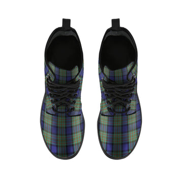 MacLaren (McLaren) Tartan Leather Boots