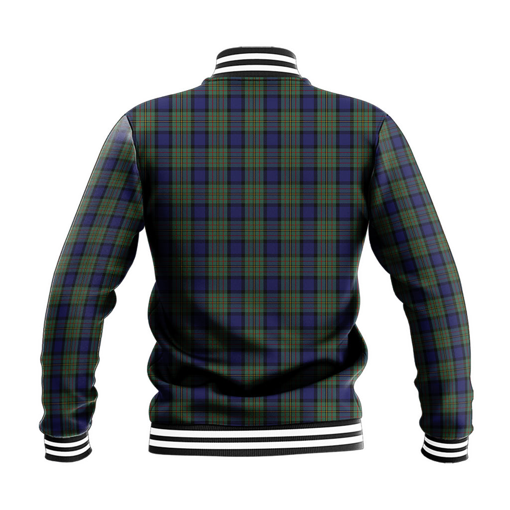 MacLaren (McLaren) Tartan Baseball Jacket with Family Crest - Tartan Vibes Clothing