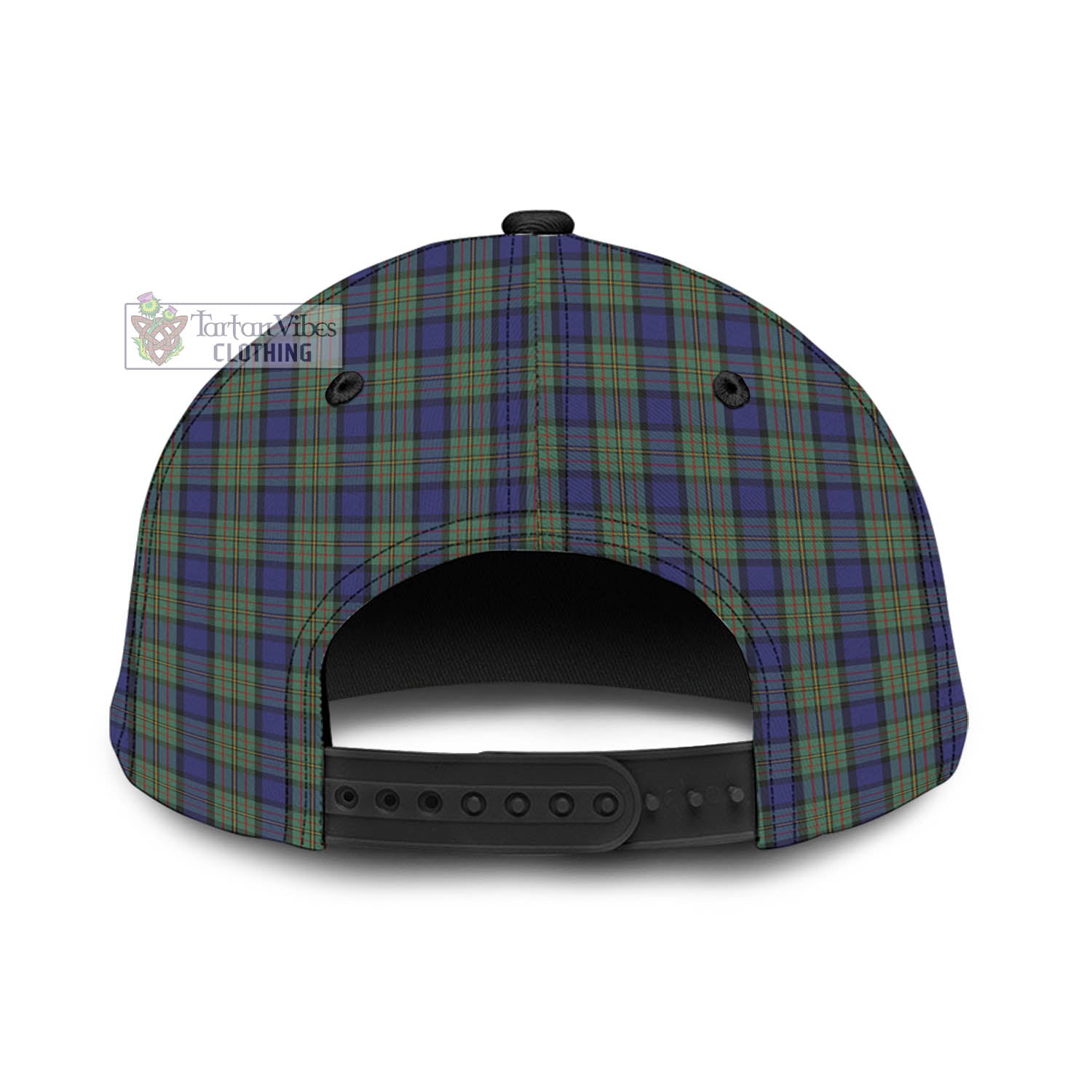 Tartan Vibes Clothing MacLaren Tartan Classic Cap with Family Crest In Me Style