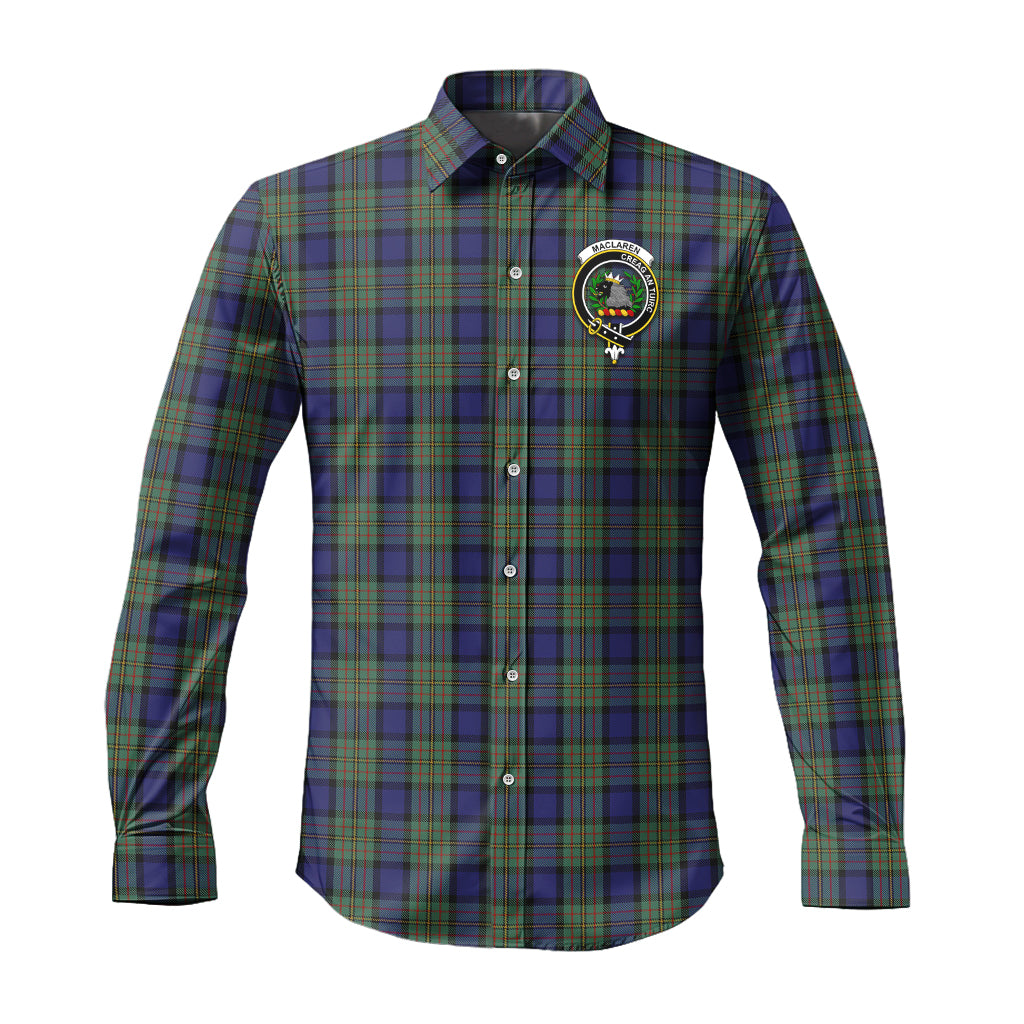 maclaren-tartan-long-sleeve-button-up-shirt-with-family-crest