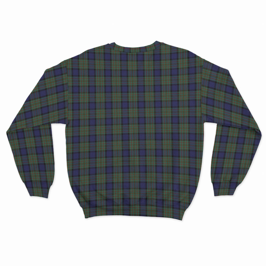 MacLaren (McLaren) Tartan Sweatshirt with Family Crest - Tartan Vibes Clothing