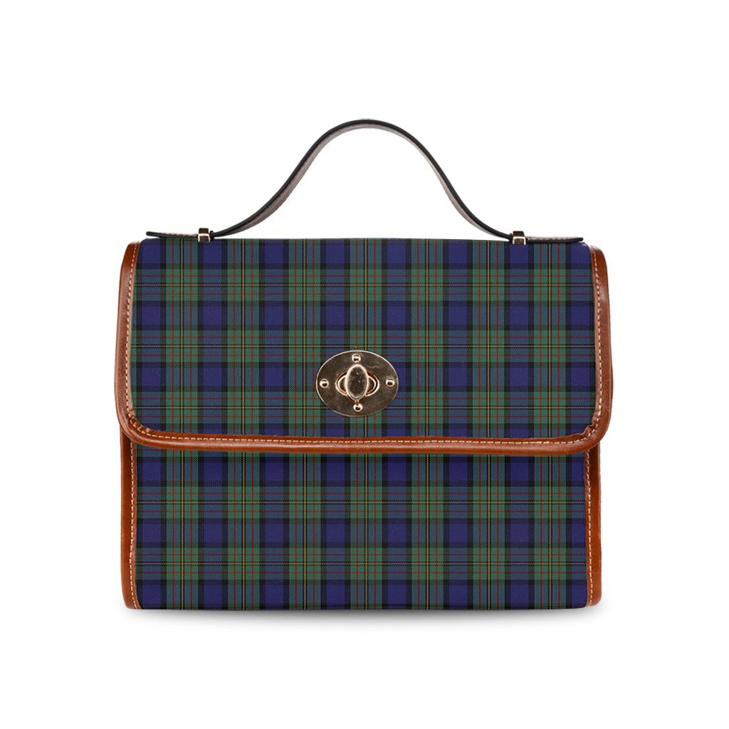 maclaren-tartan-leather-strap-waterproof-canvas-bag