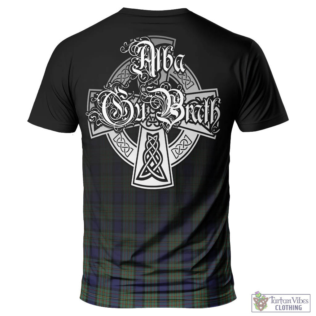 Tartan Vibes Clothing MacLaren Tartan T-Shirt Featuring Alba Gu Brath Family Crest Celtic Inspired