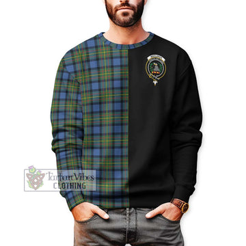 MacLaren Ancient Tartan Sweatshirt with Family Crest and Half Of Me Style