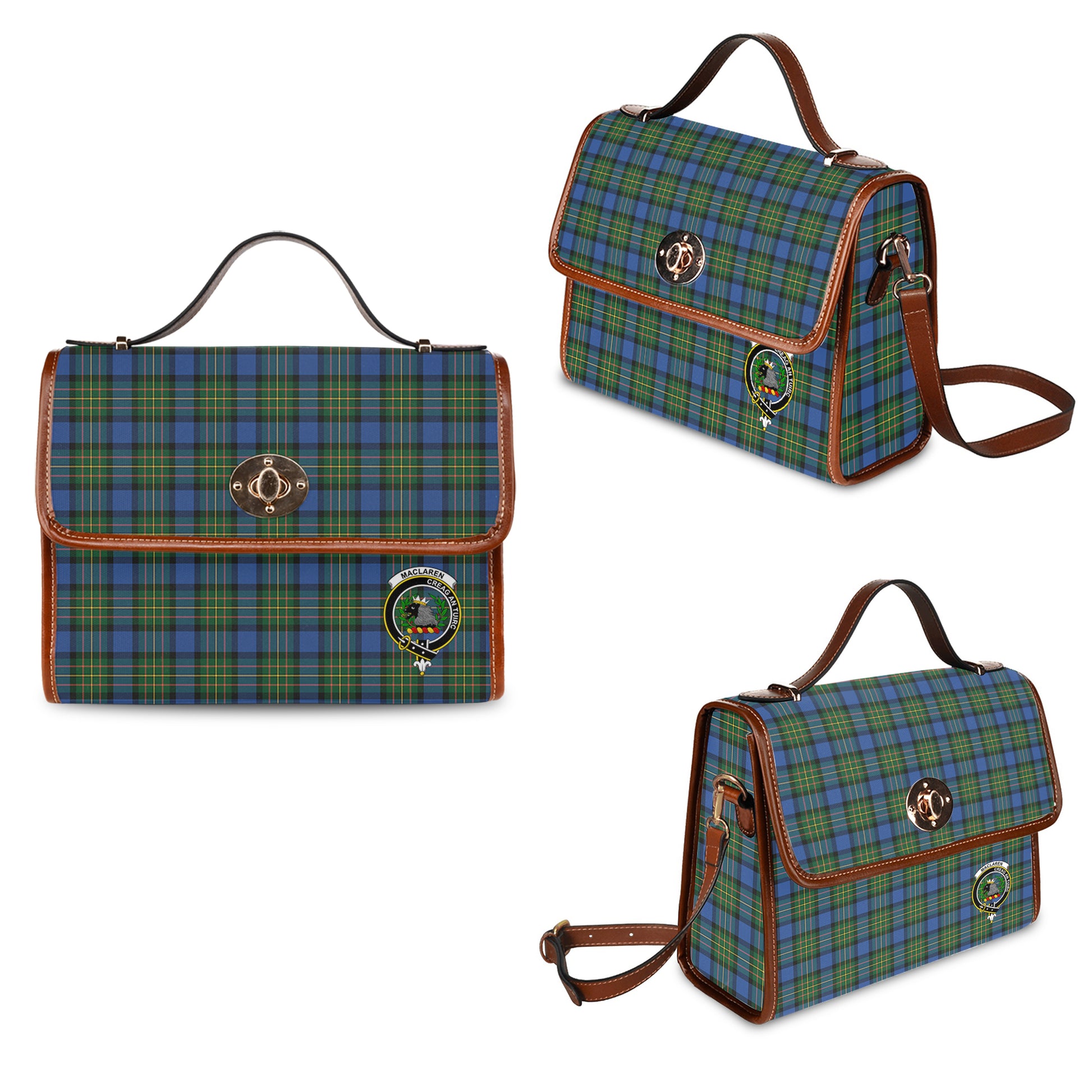 maclaren-ancient-tartan-leather-strap-waterproof-canvas-bag-with-family-crest