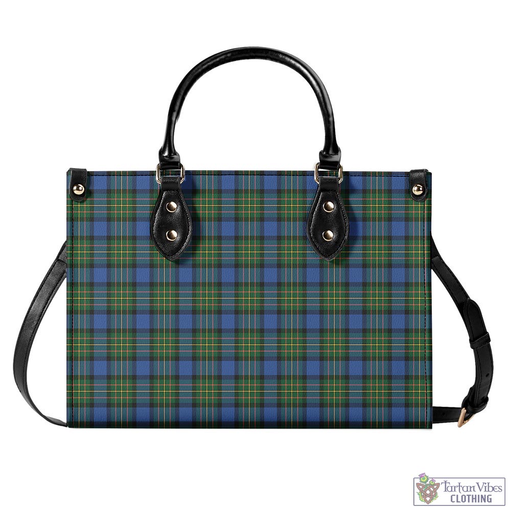 Tartan Vibes Clothing MacLaren Ancient Tartan Luxury Leather Handbags