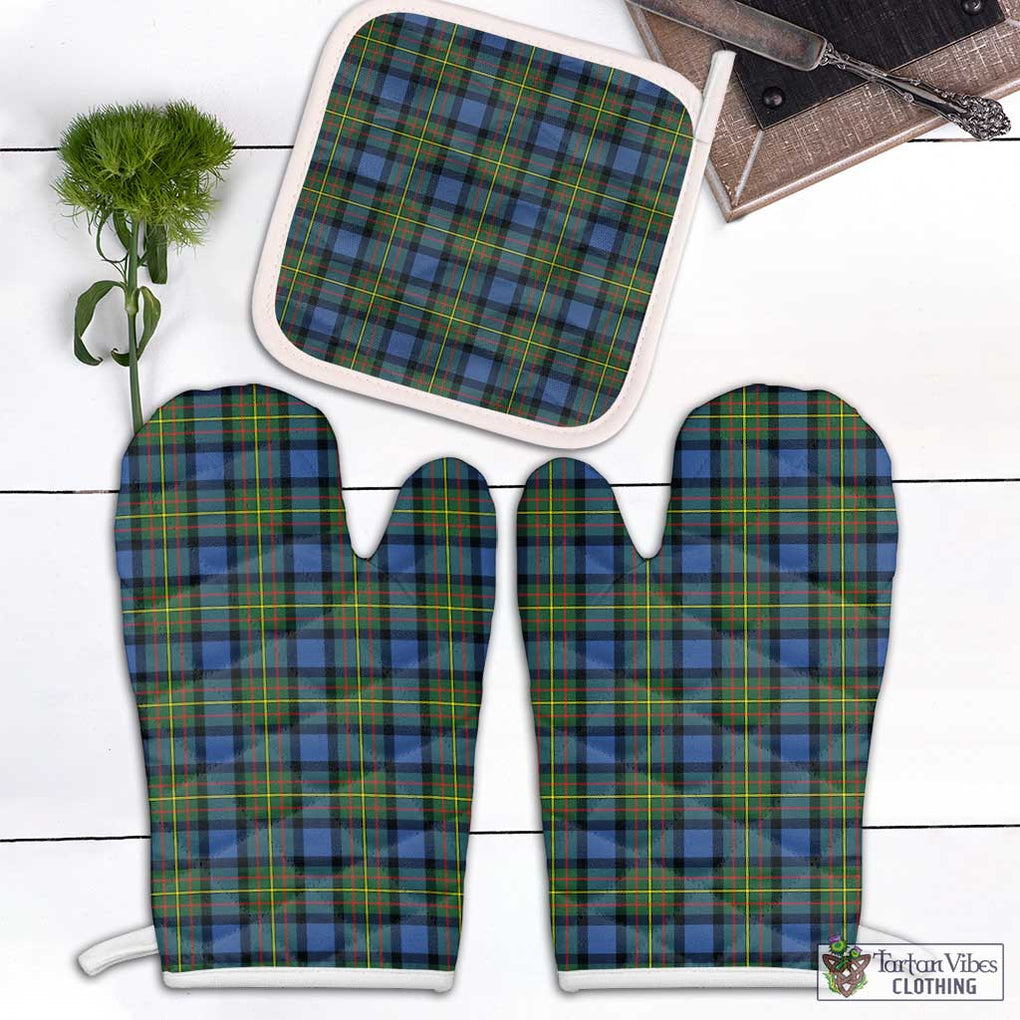 MacLaren Ancient Tartan Combo Oven Mitt & Pot-Holder Combo 1 Oven Mitt & 1 Pot-Holder White - Tartan Vibes Clothing