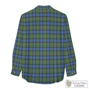 MacLaren Ancient Tartan Women's Casual Shirt with Family Crest