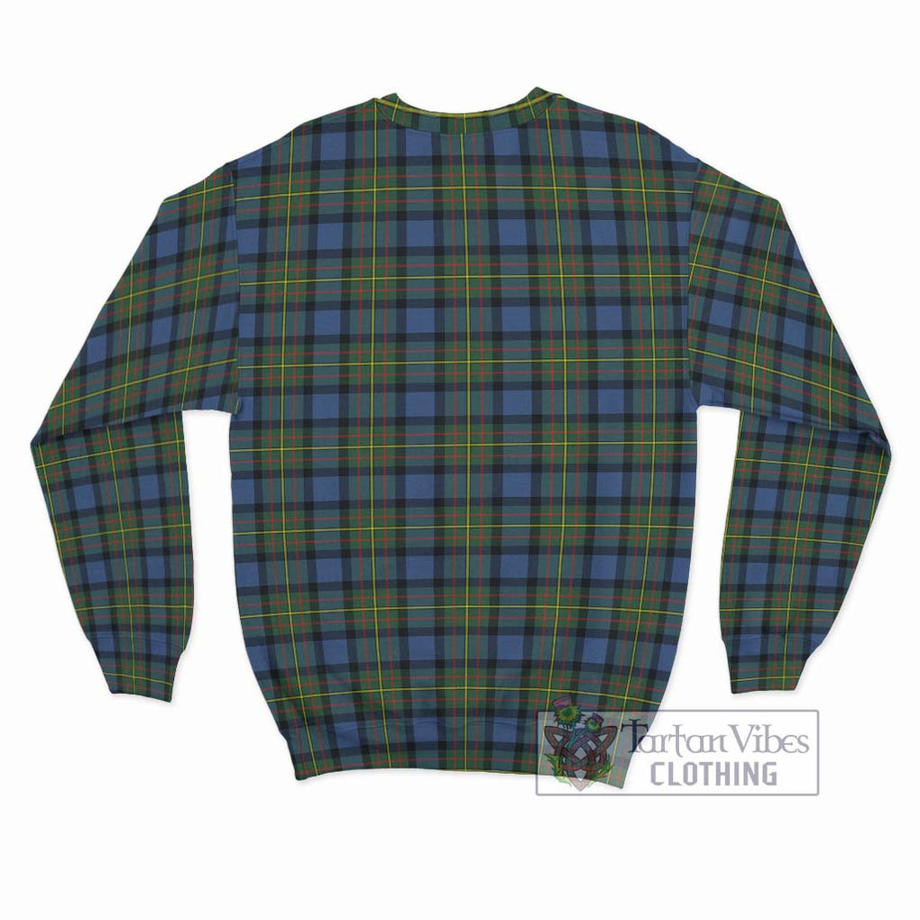 MacLaren Ancient Tartan Sweatshirt with Family Crest DNA In Me Style - Tartanvibesclothing Shop