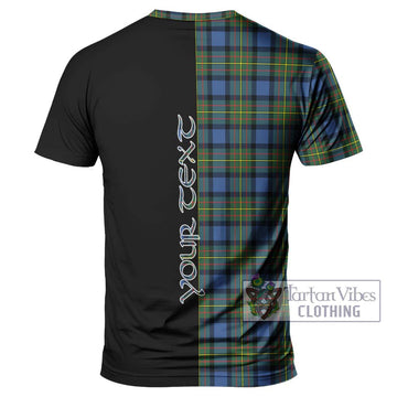 MacLaren Ancient Tartan T-Shirt with Family Crest and Half Of Me Style